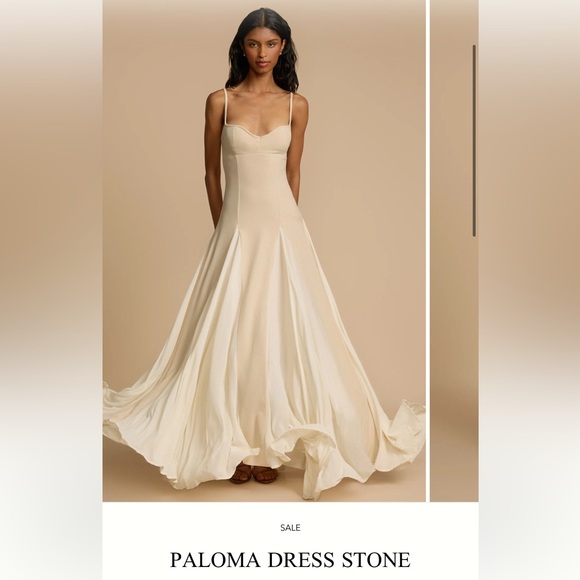 Arcina Ori Dresses & Skirts - Paloma Maxi Dress in Stone by [Brand]